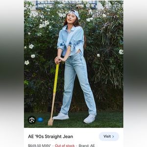 AE 90s straight jeans